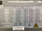 a label on the back of a machine that is not working
