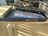 a picture of a table with a bunch of electronics on top of it