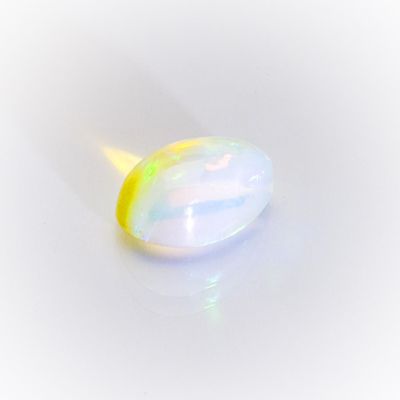 an image of a white oplite stone on a white surface