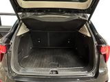 a trunk of a car with the trunk open