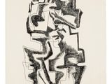 l'image d'un dessin représentant un homme assis sur une chaise