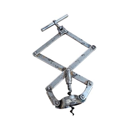 a metal object that is attached to a pole