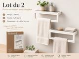 lot de 2 portes de toilettes entrees blancs et blancs black bedroom furniture sets