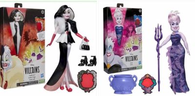 Lot d'environ poupées Les Villains à collectionner  avec tous leurs ac - Photo 1