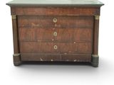 an image of a chest of drawers with a marble top