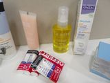many different types of skin care products on the counter