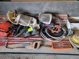 a lot of tools that are sitting on a table