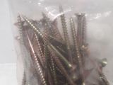 many screws in a bag on the table