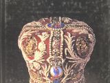 the cover of a book with a crown on it