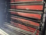 a large oven that has a lot of food inside of it