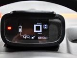 a digital display on the dashboard of a car