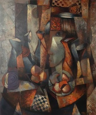 une image représentant une nature morte avec un pichet et un bol