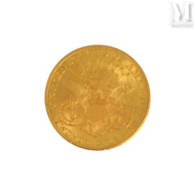Pièce 20 dollars or Une pièce de 20 dollars or 1907 Liberty. - Photo 1