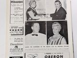 an old newspaper with a bunch of photos of people on it
