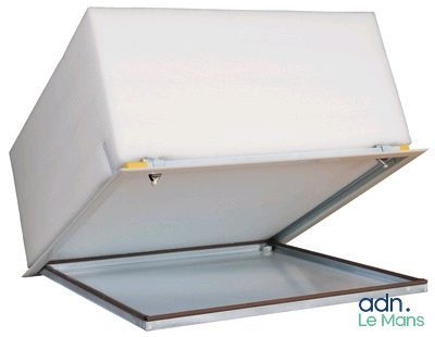 an open white box sitting on top of a white surface