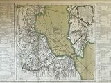 an old map of new york and new york city in the united states