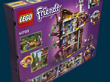 a box of lego friends sets on a blue background