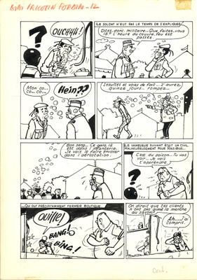 D'après FORTON par CALLAUD. Bibi Fricotin.