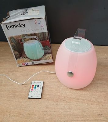 Enceinte lumineuse d'extérieur LUMISKY, éclairage LED blanc …