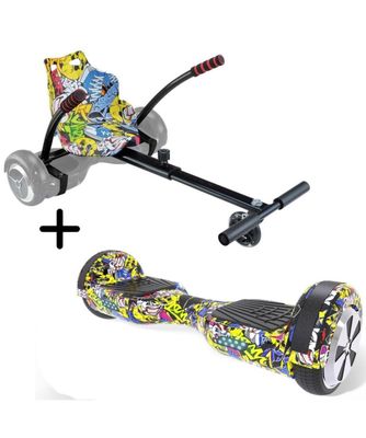 Pack Urbanglide Hoverboard 65 Lite 550 W Roues 6,5? avec Kar…