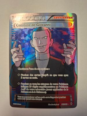 "Collection-PokÉMon-Carte : Combine DE Giovanni Full Art