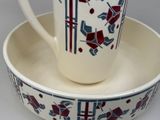 a cup and saucer sitting on top of each other