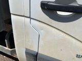 a close up of a door handle on a truck