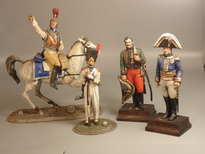 Figurines d'artistes - Empire, 180 mm, 4 figurines sur base …