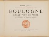 boulogne grand port de peche by roger vercel