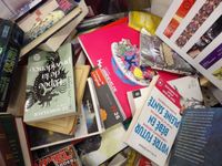 1/2 palette de + de 200 livres neufs et d'occasion, livres j…