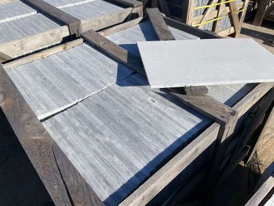 6 Palettes de dallage de travertin grenaille anti dérapant b…