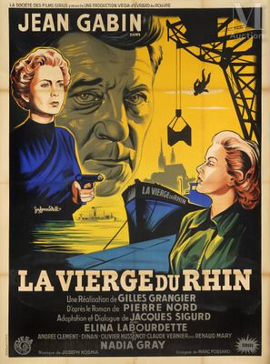 a poster for the movie la viege du riin