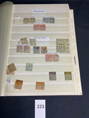 a book with a lot of stamps on it