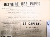 un vieux journal contenant plein d'informations
