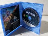 the inside of a blu - ray case with a picture of a man on a skateboard