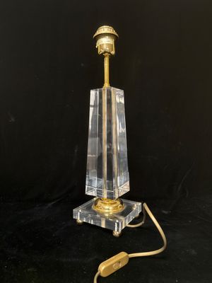 Lampe "Obélisque" plexiglass - Photo 1