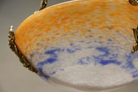 NOVERDY FRANCE. Suspension vasque en verre marmoréen orange … (photo 6)