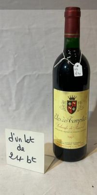Clos des Templiers Lalande de Pomerol 1995 24 bt