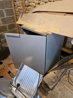 an image of a kitchen area with a stove and a toaster