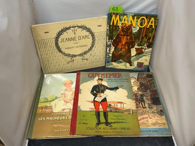 ENFANTINA. 5 volumes. - BOUTET DE MONVEL. « Jeanne d’Arc ». …