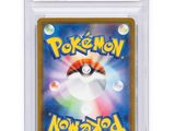 a card with a picture of a pokemon card on it