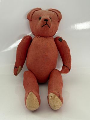 ANCIEN JOUET OURS ourson en peluche articulé 51 cm EUR 45,00 - FR