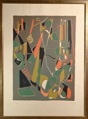 André Lanskoy (1902-1976) Composition abstraite