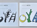 two books with illustrations of different types of objects on them