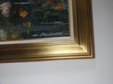 a picture of a painting hanging on the wall