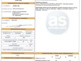 a close up of a document with a barcode on it