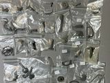 a lot of items that are in bags on the table