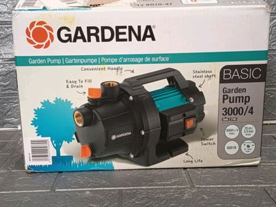 Pompe GARDENA - Retour client test allumage effectué avec su…