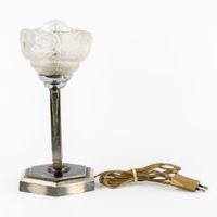 Sabino, lampe de table ornée de bouquetins, en bronze argent… (photo 6)
