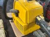 a yellow machine that is sitting on a table